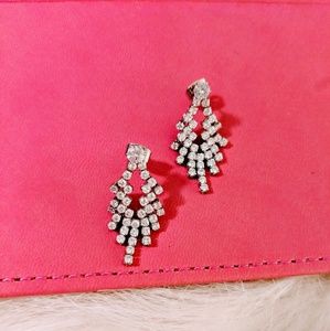 Sterling silver drop earrings